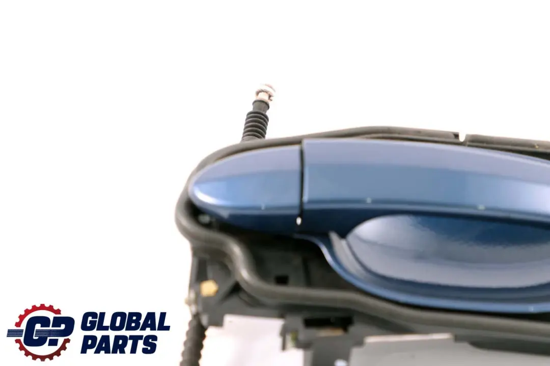 Complete Front Left Grab Handle N/S Mysticblau Mystic Blue to BMW 5 Series E60 E61 with Part number 7034469 BMW 5 Series E60 E61 Complete Front Left Grab Handle N/S Mysticblau Mystic Blue - SKU rhd-7034469-MYS - Part number 7034469