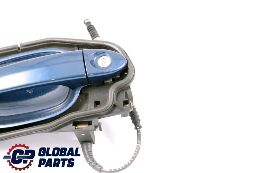 BMW 5 Series E60 E61 Front Right Grab Handle O/S Mysticblau Mystic Blue A07 - SKU rhd-7034469-MYS1 - Part number 7034469