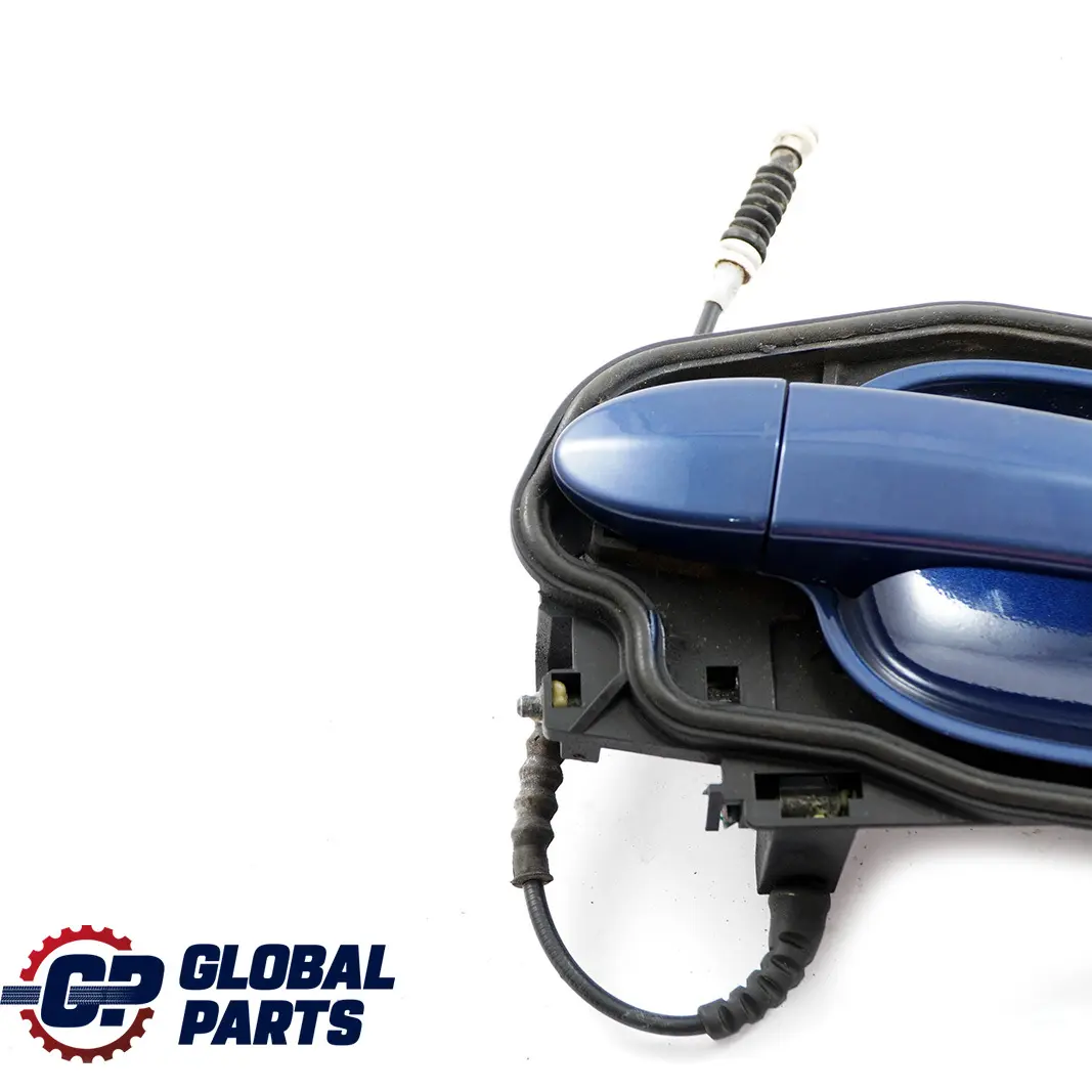 BMW 5 Series E60 E61 2 Complete Front Left Grab Handle N/S Mysticblau Blue A07 - SKU rhd-7034469-MYS2 - Part number 7034469