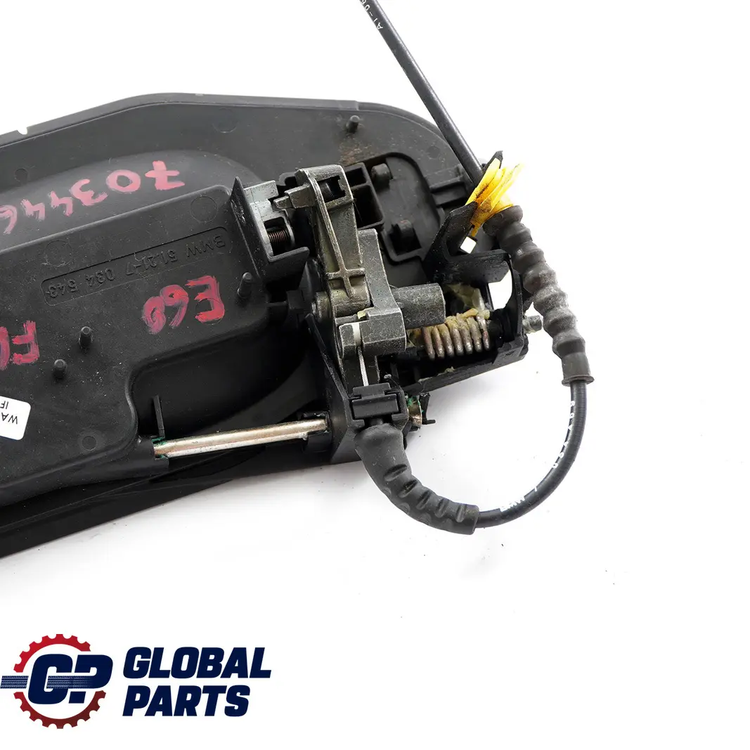 Complete Front Left Grab Handle N/S Mysticblau Blue A07 to BMW 5 Series E60 E61 2 with Part number 7034469 BMW 5 Series E60 E61 2 Complete Front Left Grab Handle N/S Mysticblau Blue A07 - SKU rhd-7034469-MYS2 - Part number 7034469