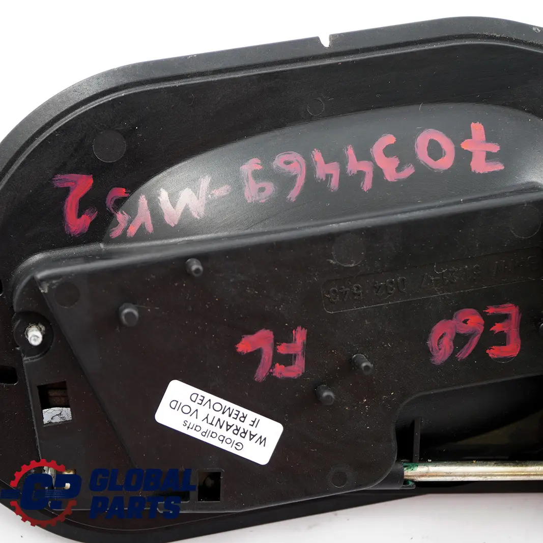 Complete Front Left Grab Handle N/S Mysticblau Blue A07 to BMW 5 Series E60 E61 2 with Part number 7034469 BMW 5 Series E60 E61 2 Complete Front Left Grab Handle N/S Mysticblau Blue A07 - SKU rhd-7034469-MYS2 - Part number 7034469