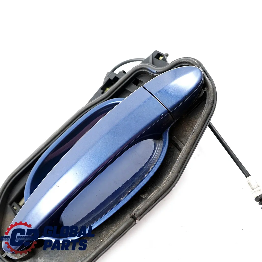 BMW 5 Series E60 E61 2 Complete Front Left Grab Handle N/S Mysticblau Blue A07 - SKU rhd-7034469-MYS2 - Part number 7034469