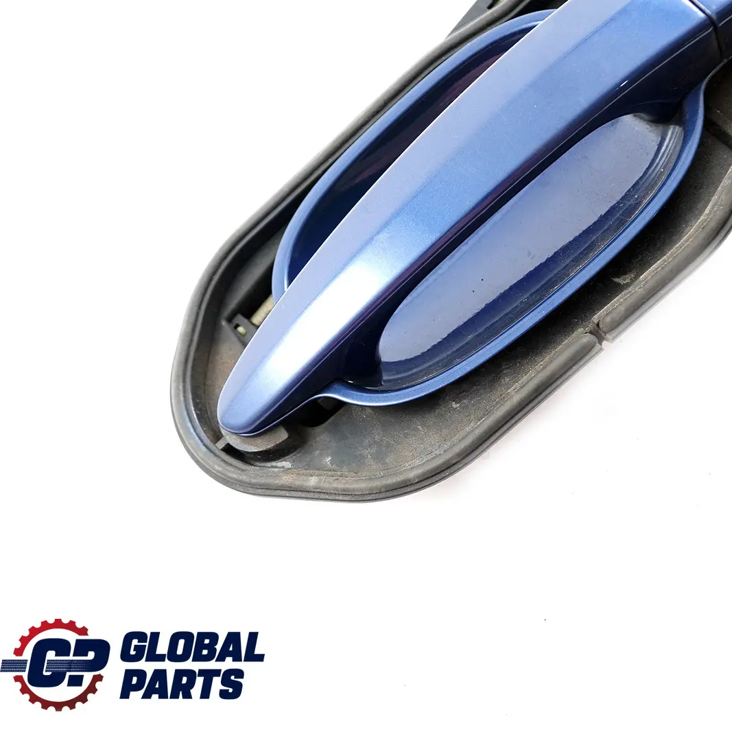 BMW 5 Series E60 E61 2 Complete Front Left Grab Handle N/S Mysticblau Blue A07 - SKU rhd-7034469-MYS2 - Part number 7034469