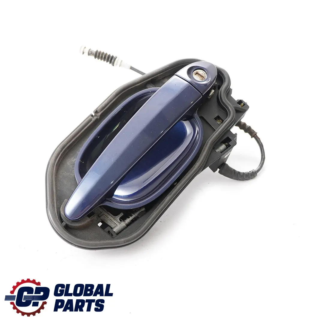 Front Right Grab Handle O/S Mysticblau Mystic Blue A07 to BMW 5 Series E60 E61 3 with Part number 7034469 BMW 5 Series E60 E61 3 Front Right Grab Handle O/S Mysticblau Mystic Blue A07 - SKU rhd-7034469-MYS3 - Part number 7034469