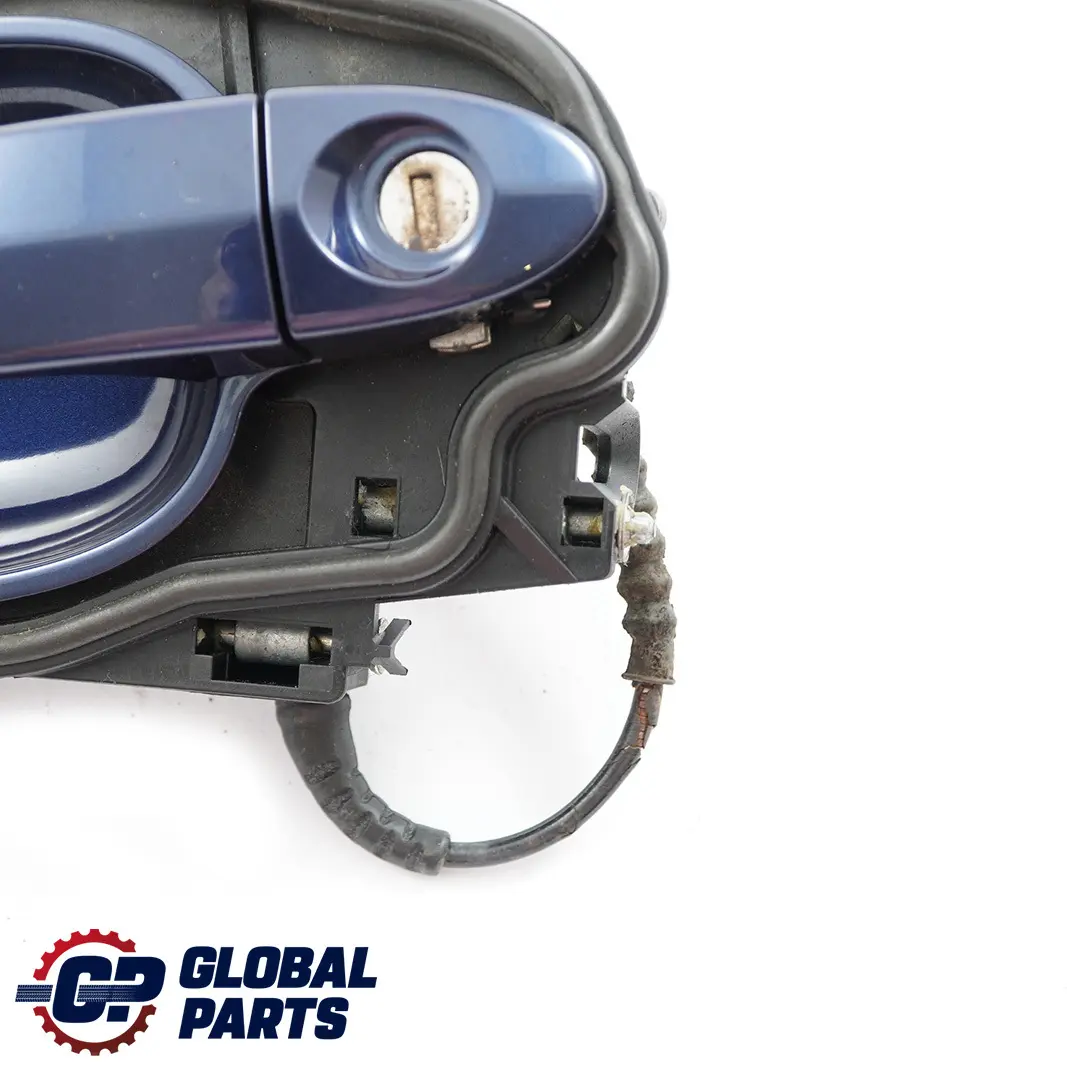 Front Right Grab Handle O/S Mysticblau Mystic Blue A07 to BMW 5 Series E60 E61 3 with Part number 7034469 BMW 5 Series E60 E61 3 Front Right Grab Handle O/S Mysticblau Mystic Blue A07 - SKU rhd-7034469-MYS3 - Part number 7034469