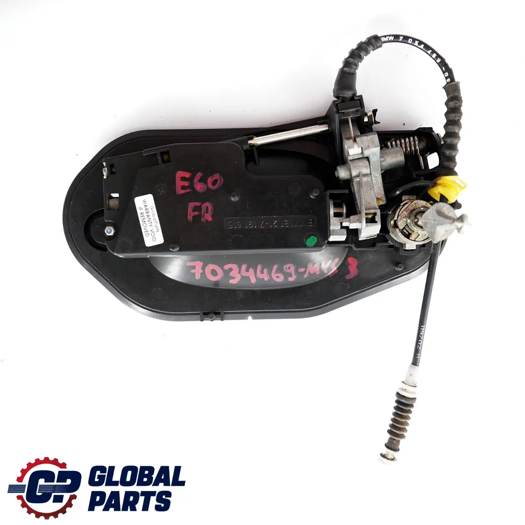 Front Right Grab Handle O/S Mysticblau Mystic Blue A07 to BMW 5 Series E60 E61 3 with Part number 7034469 BMW 5 Series E60 E61 3 Front Right Grab Handle O/S Mysticblau Mystic Blue A07 - SKU rhd-7034469-MYS3 - Part number 7034469