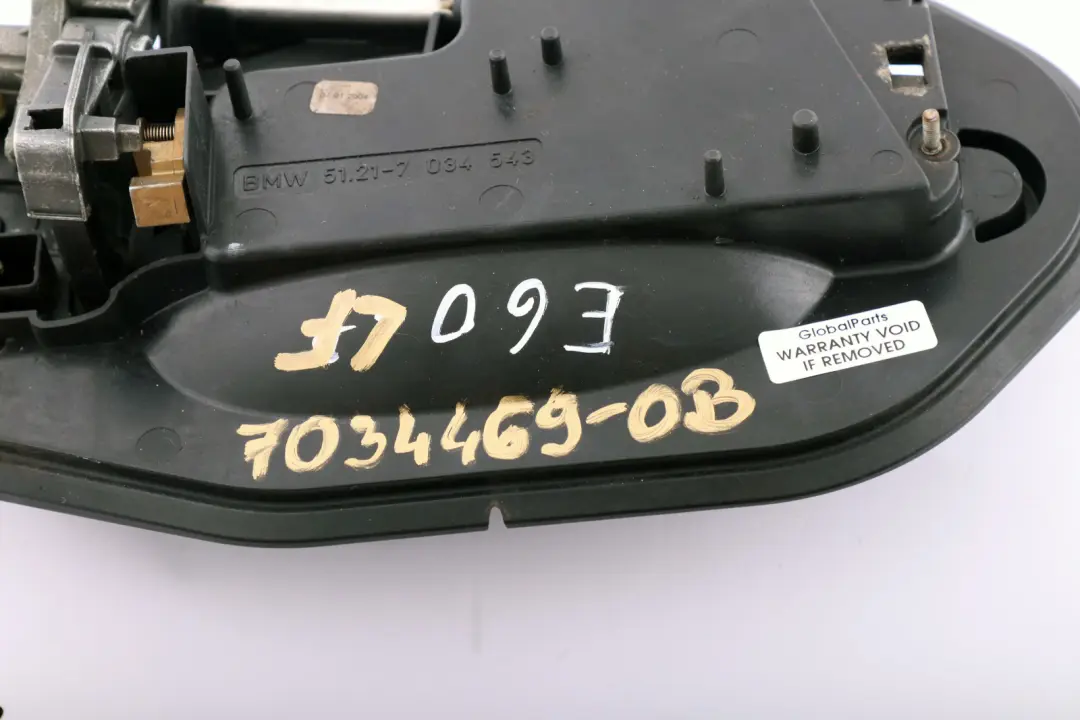 Complete Front Left Grab Handle N/S Orientblau Blue to BMW 5 Series 1 E60 E61 with Part number 7034469 BMW 5 Series 1 E60 E61 Complete Front Left Grab Handle N/S Orientblau Blue - SKU rhd-7034469-OB - Part number 7034469