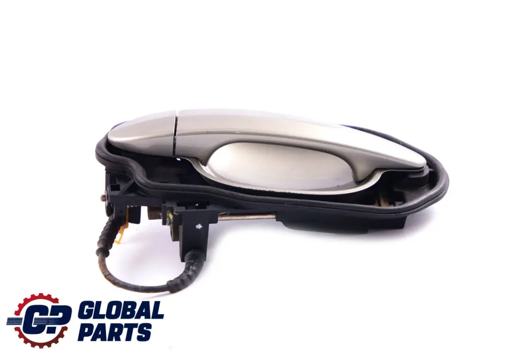 BMW 5 Series E60 E61 Complete Front Left Grab Handle N/S Olivin Metallic 349 - SKU rhd-7034469-OLI - Part number 7034469