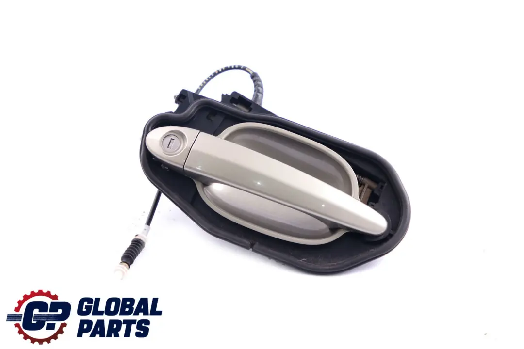 BMW 5 Series 1 E60 E61 Complete Front Right Grab Handle O/S Olivin Metallic 349 - SKU rhd-7034469-OLI1 - Part number 7034469