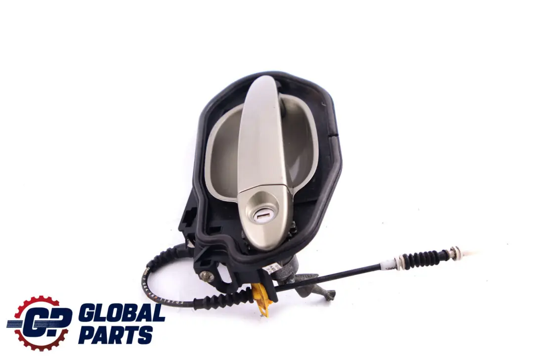 BMW 5 Series 1 E60 E61 Complete Front Right Grab Handle O/S Olivin Metallic 349 - SKU rhd-7034469-OLI1 - Part number 7034469