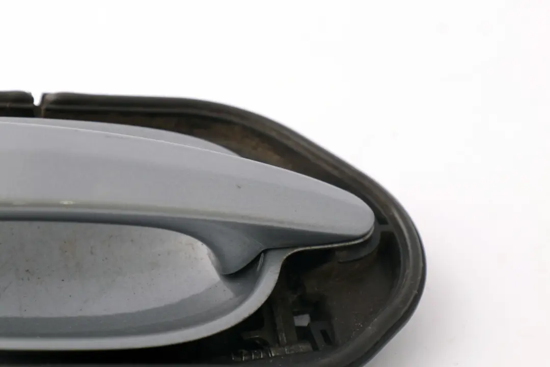 BMW 5 Series E60 E61 LCI Complete Front Left Grab Handle N/S Silbergrau Grey - SKU rhd-7034469-SBG - Part number 7034469