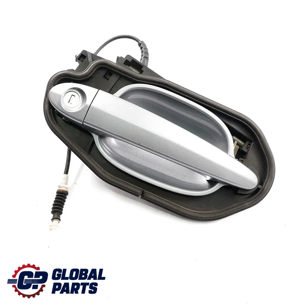 Complete Front Right Grab Handle O/S Silbergrau Grey to BMW 5 Series 1 E60 E61 LCI with Part number 7034469 BMW 5 Series 1 E60 E61 LCI Complete Front Right Grab Handle O/S Silbergrau Grey - SKU rhd-7034469-SBG1 - Part number 7034469