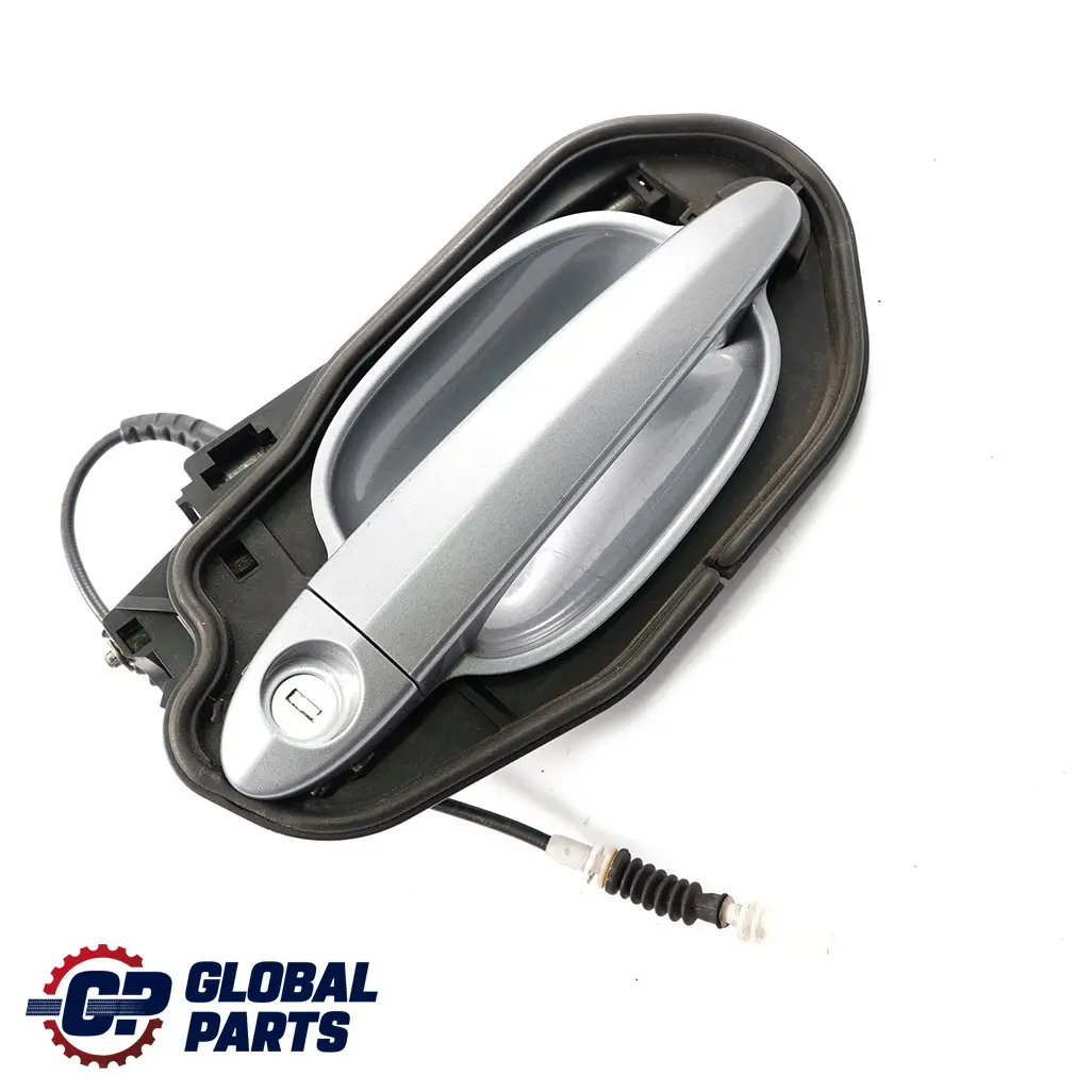 Complete Front Right Grab Handle O/S Silbergrau Grey to BMW 5 Series 1 E60 E61 LCI with Part number 7034469 BMW 5 Series 1 E60 E61 LCI Complete Front Right Grab Handle O/S Silbergrau Grey - SKU rhd-7034469-SBG1 - Part number 7034469