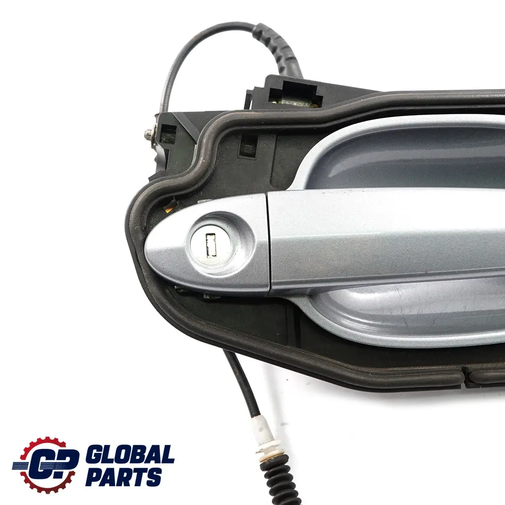 Complete Front Right Grab Handle O/S Silbergrau Grey to BMW 5 Series 1 E60 E61 LCI with Part number 7034469 BMW 5 Series 1 E60 E61 LCI Complete Front Right Grab Handle O/S Silbergrau Grey - SKU rhd-7034469-SBG1 - Part number 7034469