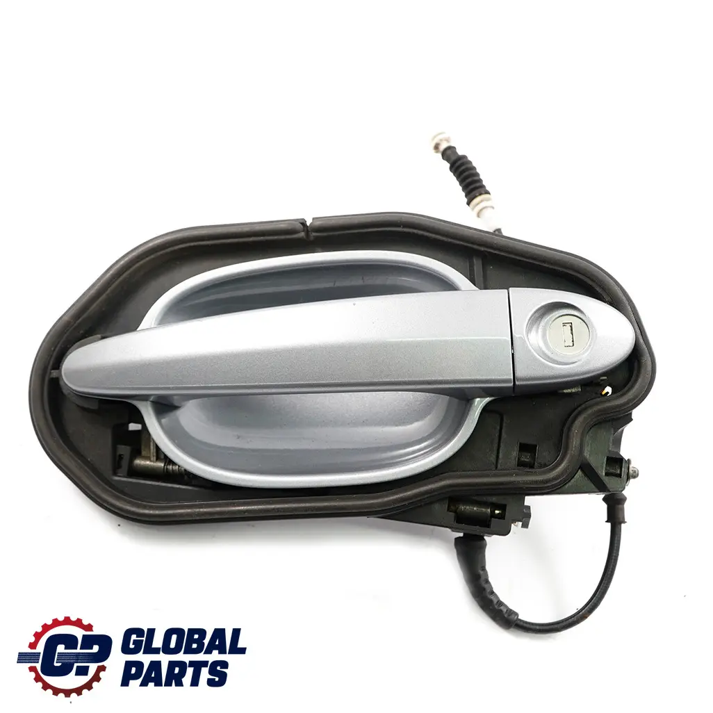 Complete Front Right Grab Handle O/S Silbergrau Grey to BMW 5 Series 1 E60 E61 LCI with Part number 7034469 BMW 5 Series 1 E60 E61 LCI Complete Front Right Grab Handle O/S Silbergrau Grey - SKU rhd-7034469-SBG1 - Part number 7034469