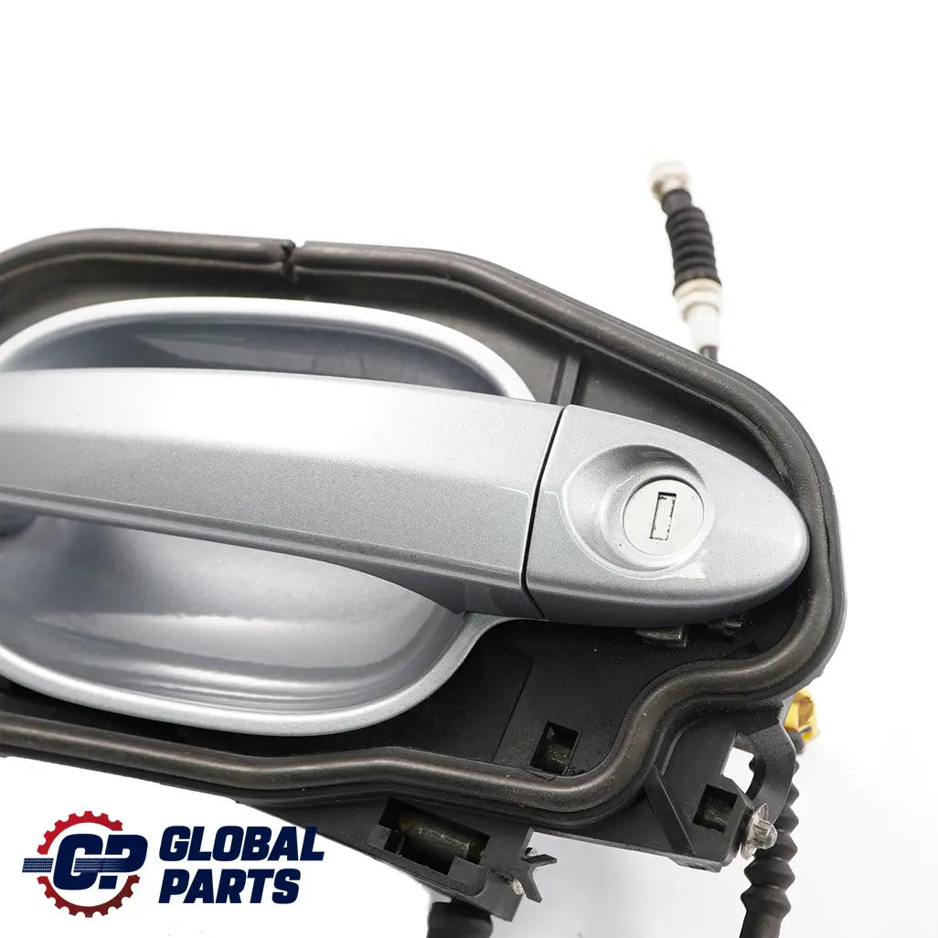 Complete Front Right Grab Handle O/S Silbergrau Grey to BMW 5 Series 1 E60 E61 LCI with Part number 7034469 BMW 5 Series 1 E60 E61 LCI Complete Front Right Grab Handle O/S Silbergrau Grey - SKU rhd-7034469-SBG1 - Part number 7034469