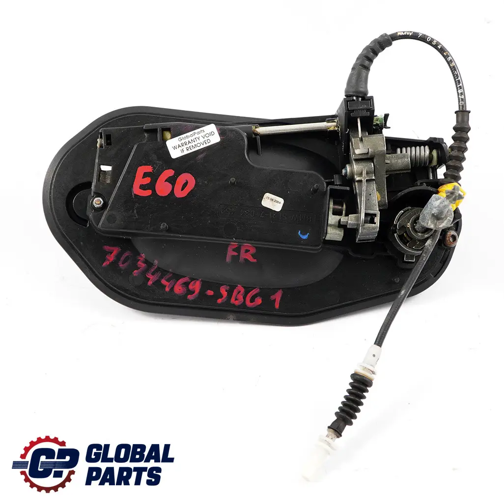 Complete Front Right Grab Handle O/S Silbergrau Grey to BMW 5 Series 1 E60 E61 LCI with Part number 7034469 BMW 5 Series 1 E60 E61 LCI Complete Front Right Grab Handle O/S Silbergrau Grey - SKU rhd-7034469-SBG1 - Part number 7034469