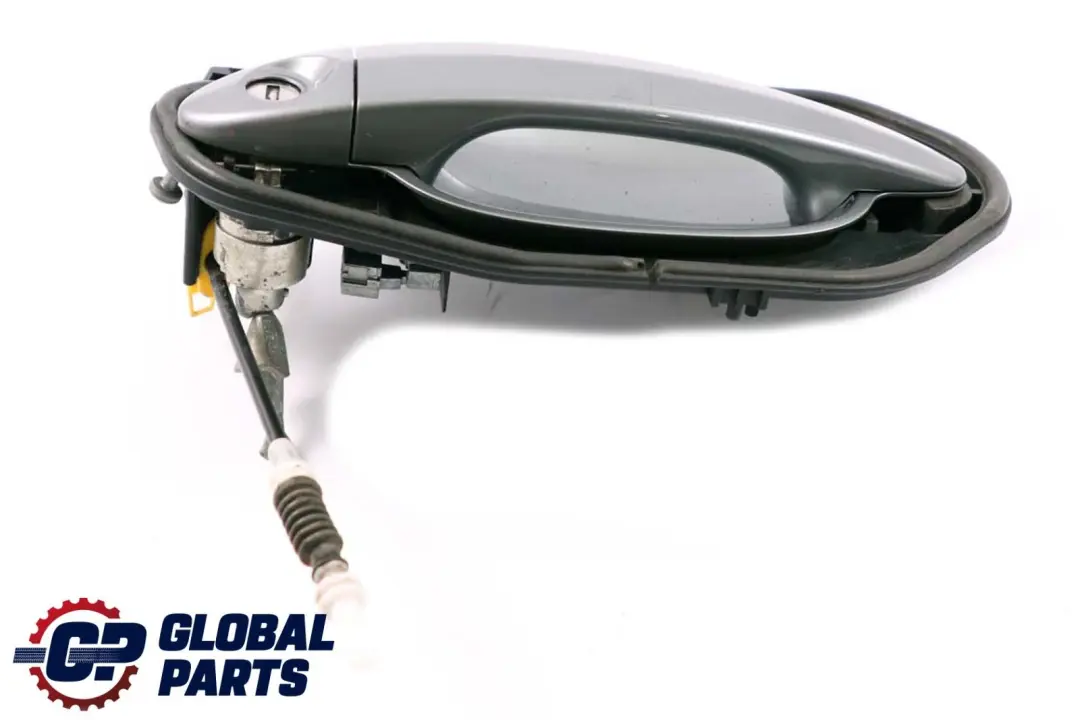 BMW 5 Series 2 E60 E61 Complete Front Right Grab Handle O/S Silbergrau Grey A08 - SKU rhd-7034469-SBG2 - Part number 7034469