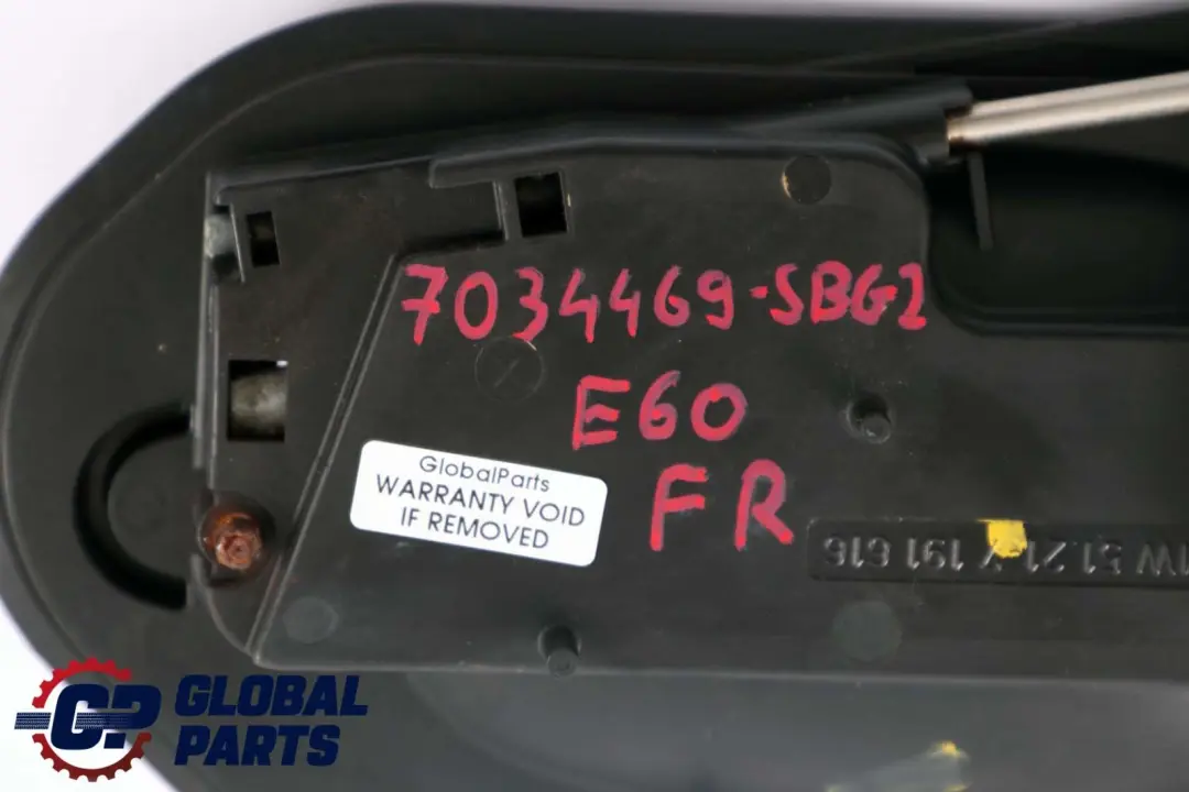 Complete Front Right Grab Handle O/S Silbergrau Grey A08 to BMW 5 Series 2 E60 E61 with Part number 7034469 BMW 5 Series 2 E60 E61 Complete Front Right Grab Handle O/S Silbergrau Grey A08 - SKU rhd-7034469-SBG2 - Part number 7034469