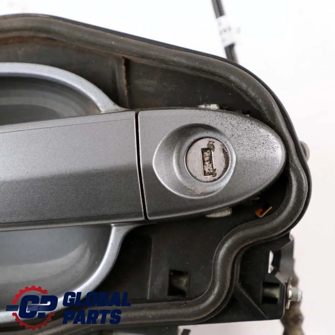 Complete Front Right Grab Handle O/S Spacegrau Grey A52 to BMW 5 Series E60 E61 with Part number 7034469 BMW 5 Series E60 E61 Complete Front Right Grab Handle O/S Spacegrau Grey A52 - SKU rhd-7034469-SCG - Part number 7034469