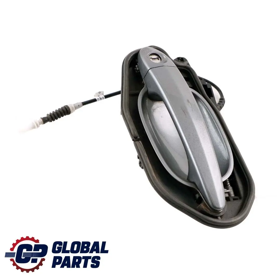 Complete Front Right Grab Handle O/S Spacegrau Grey A52 to BMW 5 Series E60 E61 with Part number 7034469 BMW 5 Series E60 E61 Complete Front Right Grab Handle O/S Spacegrau Grey A52 - SKU rhd-7034469-SCG - Part number 7034469
