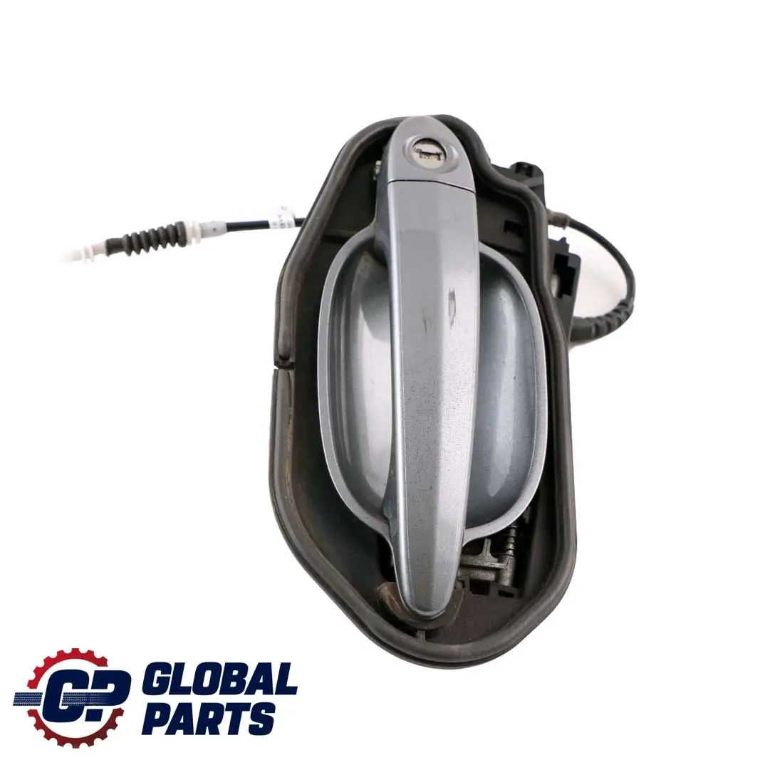 Complete Front Right Grab Handle O/S Spacegrau Grey A52 to BMW 5 Series E60 E61 with Part number 7034469 BMW 5 Series E60 E61 Complete Front Right Grab Handle O/S Spacegrau Grey A52 - SKU rhd-7034469-SCG - Part number 7034469