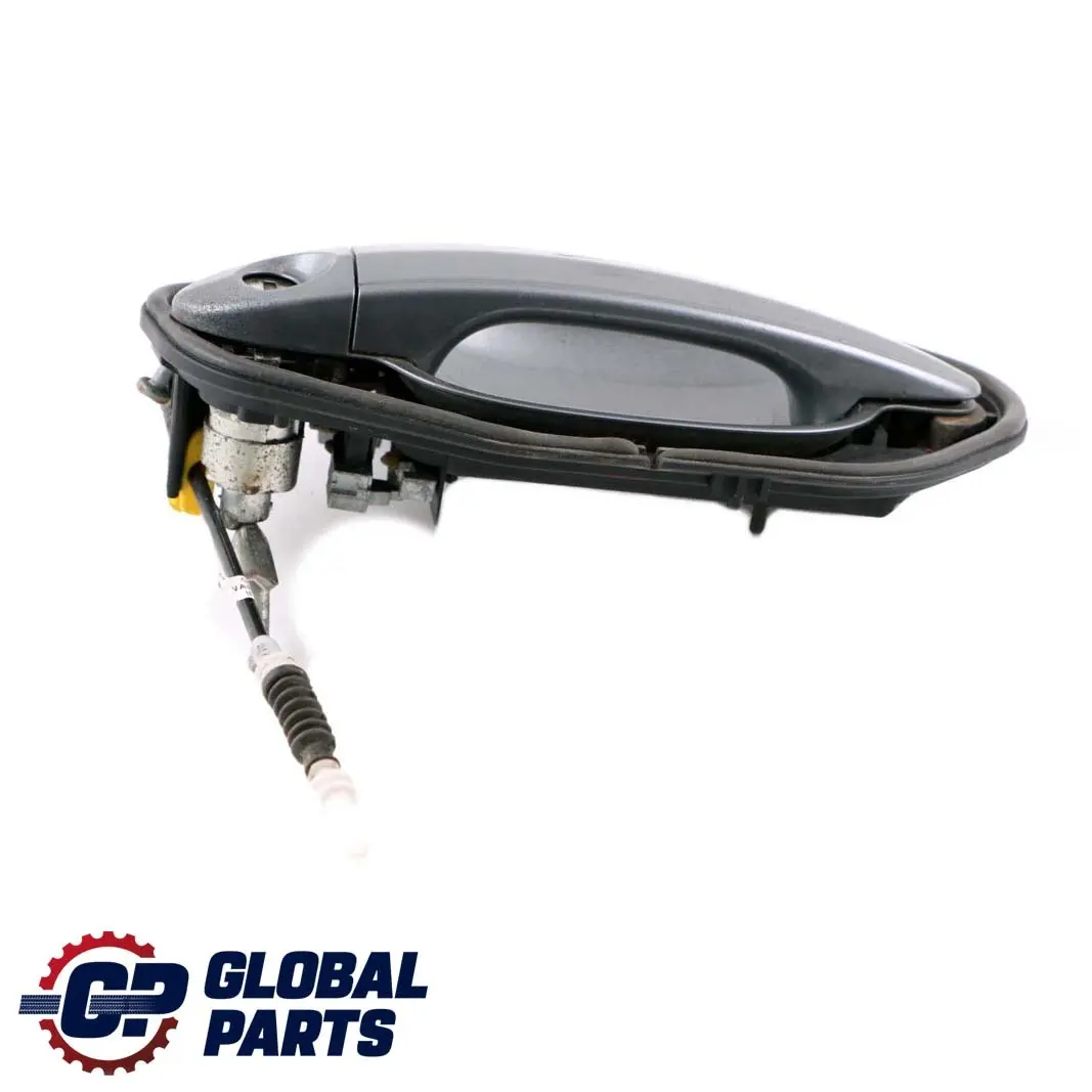 BMW 5 Series E60 E61 Complete Front Right Grab Handle O/S Spacegrau Grey A52 - SKU rhd-7034469-SCG - Part number 7034469