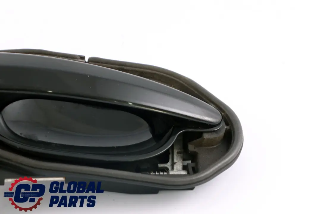 BMW 5 Series E60 E61 Complete Front Left Grab Handle N/S Schwarz 2 Black - SKU rhd-7034469-SCH - Part number 7034469