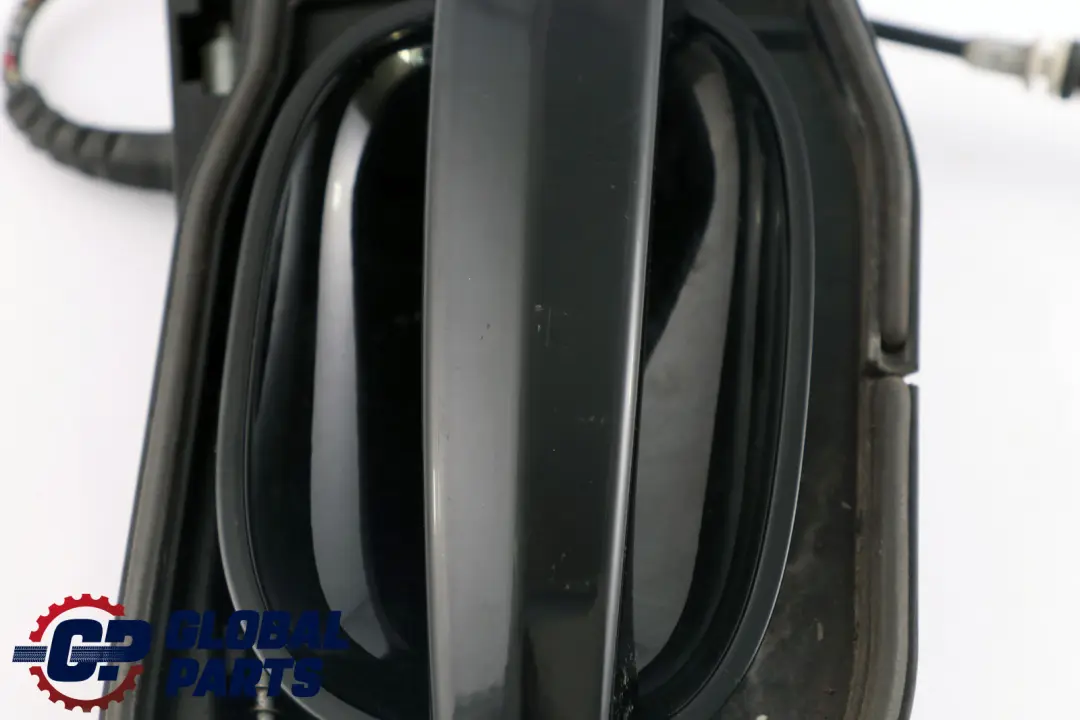BMW 5 Series E60 E61 Complete Front Left Grab Handle N/S Schwarz 2 Black - SKU rhd-7034469-SCH - Part number 7034469