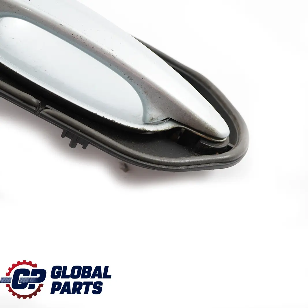 BMW 5 Series E60 E61 Complete Front Right Grab Handle O/S Silverstone 2 A29 - SKU rhd-7034469-SIL - Part number 7034469