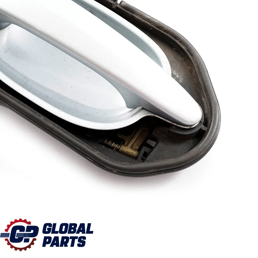 BMW 5 Series E60 E61 1 Complete Front Left Grab Handle N/S Silverstone 2 A29 - SKU rhd-7034469-SIL1 - Part number 7034469