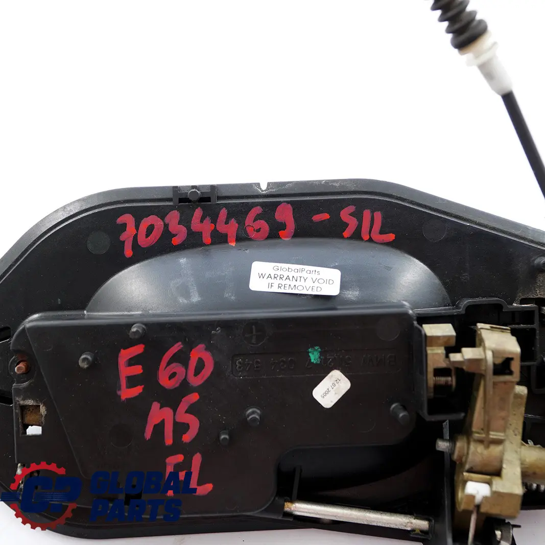 Complete Front Left Grab Handle N/S Silverstone 2 A29 to BMW 5 Series E60 E61 1 with Part number 7034469 BMW 5 Series E60 E61 1 Complete Front Left Grab Handle N/S Silverstone 2 A29 - SKU rhd-7034469-SIL1 - Part number 7034469