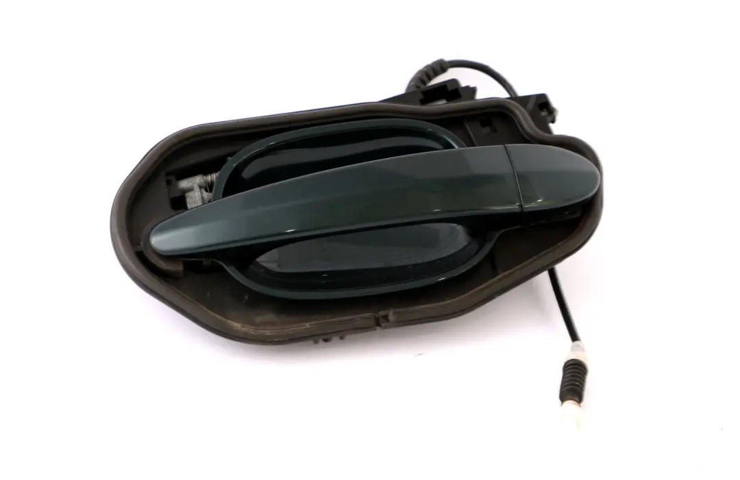 Complete Front Left Grab Handle N/S Tiefgruen Deep Green to BMW 5 Series E60 E61 with Part number 7034469 BMW 5 Series E60 E61 Complete Front Left Grab Handle N/S Tiefgruen Deep Green - SKU rhd-7034469-TG - Part number 7034469