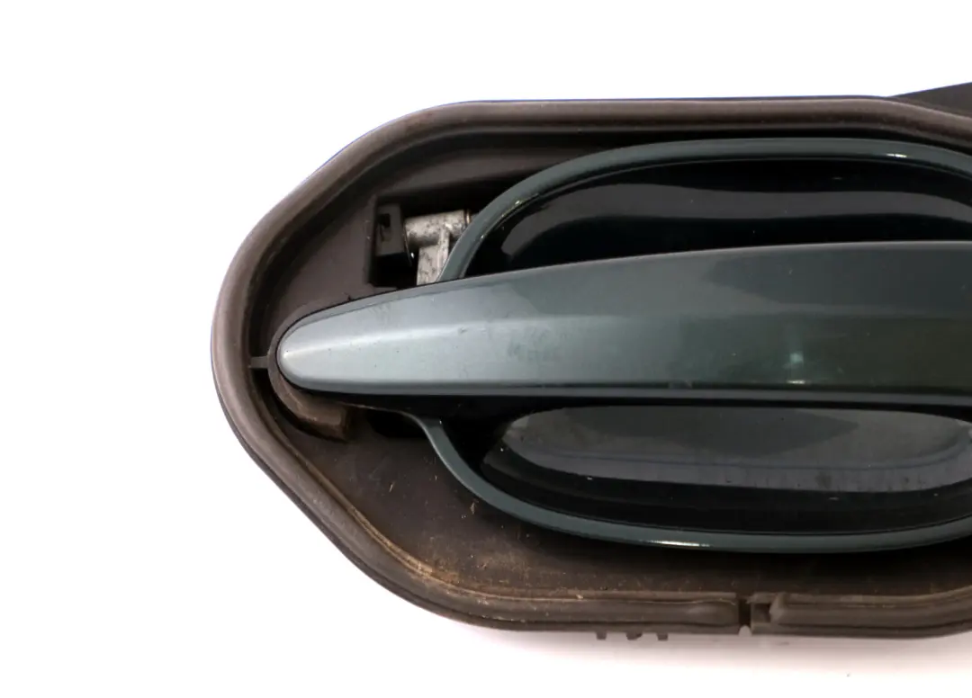 Complete Front Left Grab Handle N/S Tiefgruen Deep Green to BMW 5 Series E60 E61 with Part number 7034469 BMW 5 Series E60 E61 Complete Front Left Grab Handle N/S Tiefgruen Deep Green - SKU rhd-7034469-TG - Part number 7034469