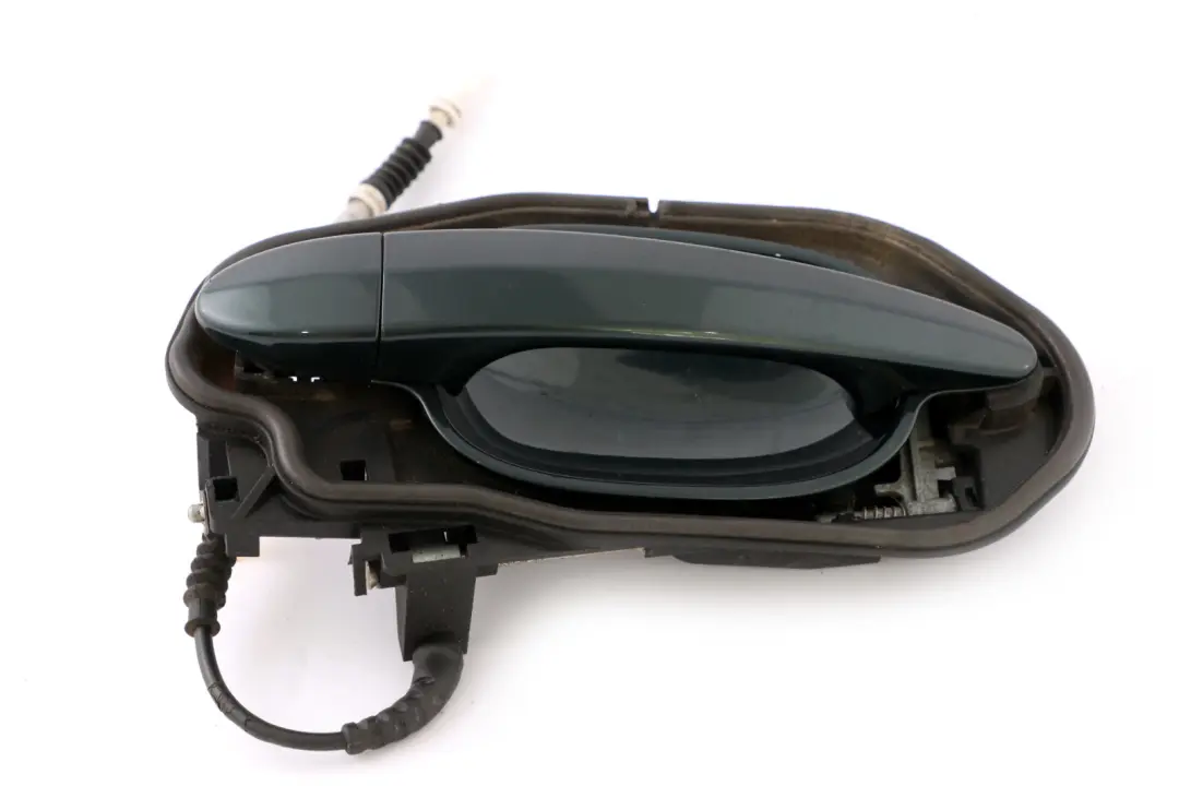 Complete Front Left Grab Handle N/S Tiefgruen Deep Green to BMW 5 Series E60 E61 with Part number 7034469 BMW 5 Series E60 E61 Complete Front Left Grab Handle N/S Tiefgruen Deep Green - SKU rhd-7034469-TG - Part number 7034469