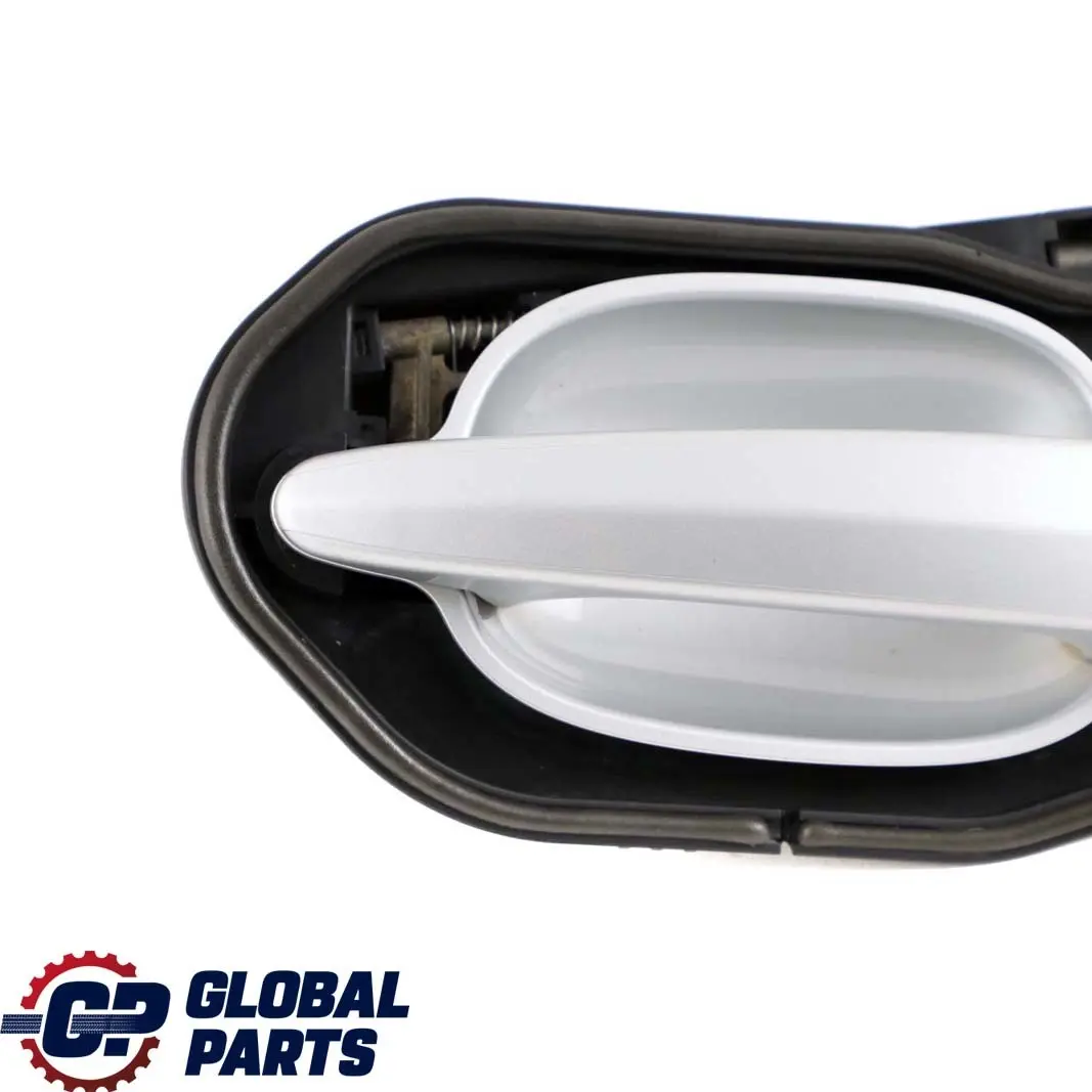 BMW 5 Series E60 E61 Grab Handle Front Left N/S Titansilber Metallic Silver 354 - SKU rhd-7034543-TS - Part number 7034543