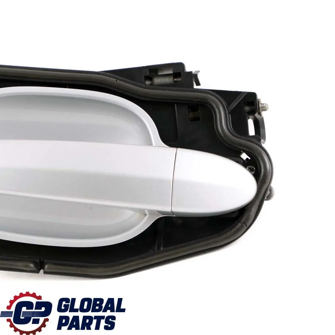 BMW 5 Series E60 E61 Grab Handle Front Left N/S Titansilber Metallic Silver 354 - SKU rhd-7034543-TS - Part number 7034543