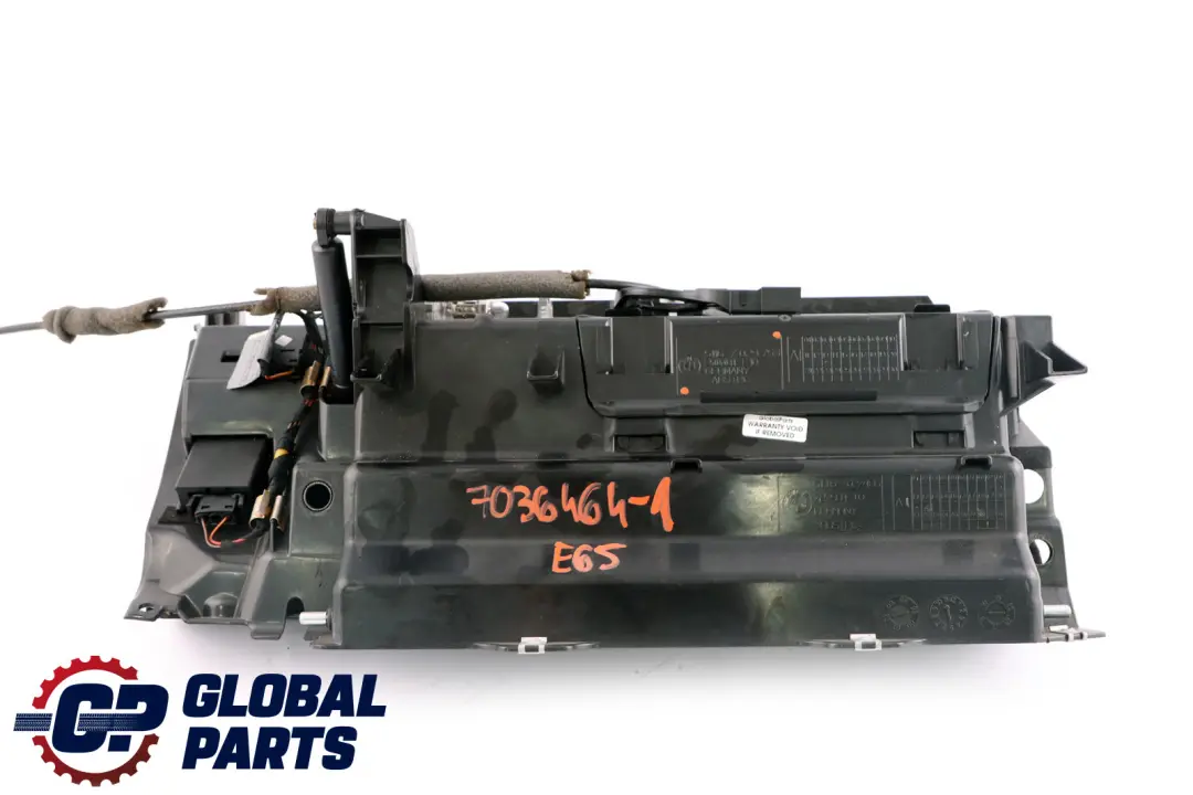BMW 7 Series 1 E65 E66 Glove Box Vinyl Basaltgrau Basalt Grau - SKU rhd-7036464-1 - Part number 7036464