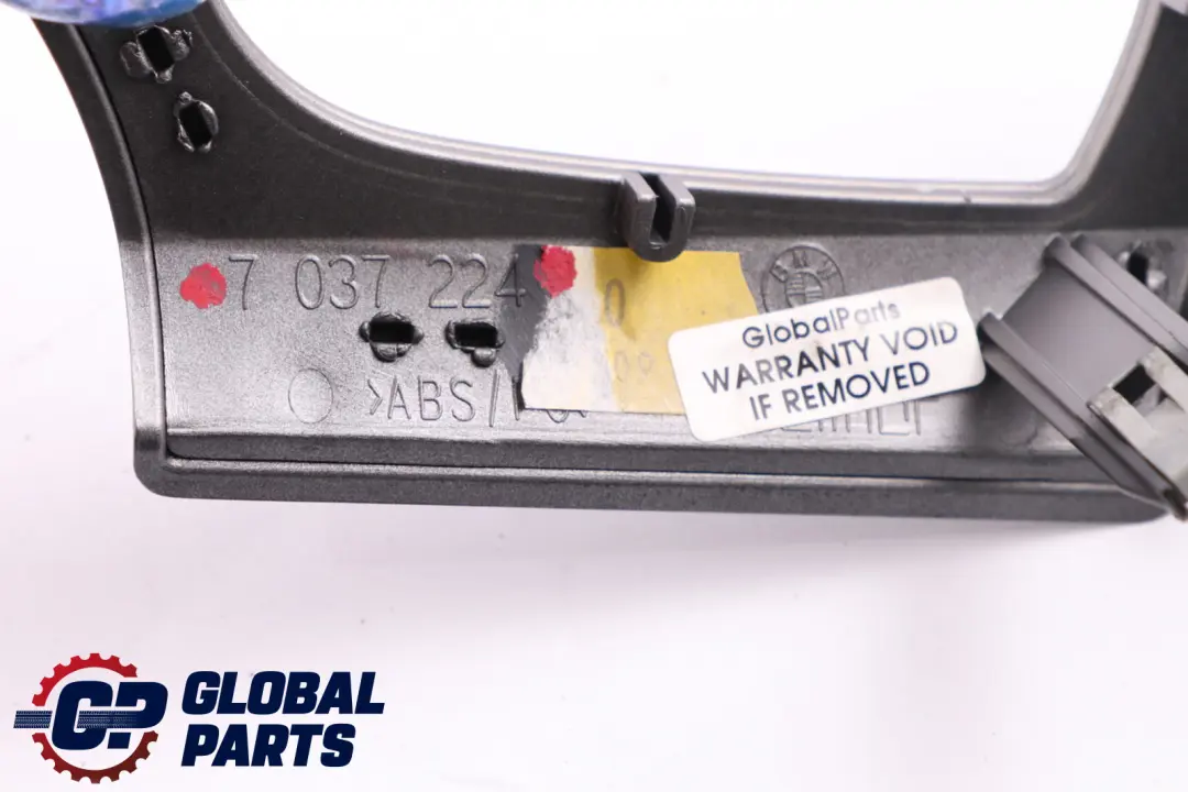 BMW Z4 Series E85 Decor Trim Strip Cover Dashboard Semigloss Graphite Right O/S - SKU rhd-7037224 - Part number 7037224