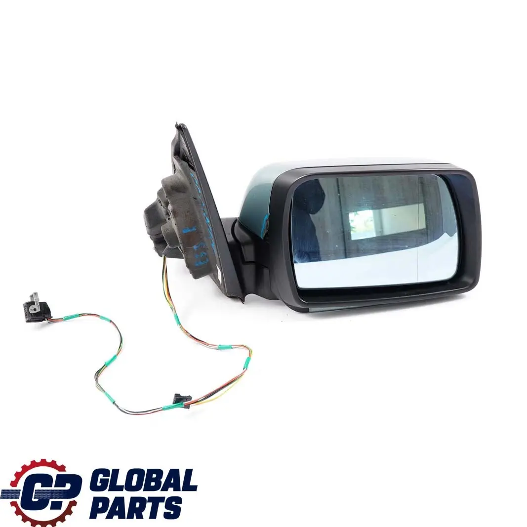 Outside Heated Right Wing Mirror O/S Graugruen Grey Green 442 to BMW X5 Series E53 with Part number 7039896 BMW X5 Series E53 Outside Heated Right Wing Mirror O/S Graugruen Grey Green 442 - SKU rhd-7039896-GG - Part number 7039896