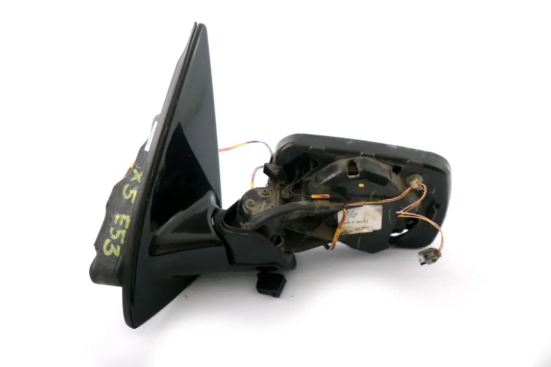 Heated Auto-dip Memory Left Door Wing Mirror N/S Base to BMW X5 Series E53 M Sport with Part number 7039903 BMW X5 Series E53 M Sport Heated Auto-dip Memory Left Door Wing Mirror N/S Base - SKU rhd-7039903 - Part number 7039903
