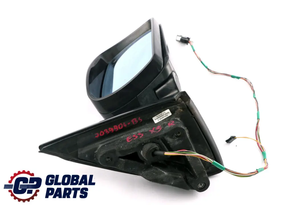 Dip Right Door Wing Mirror O/S Black Sapphire 475 to BMW X5 Series E53 Sport Auto with Part number 7039904 BMW X5 Series E53 Sport Auto Dip Right Door Wing Mirror O/S Black Sapphire 475 - SKU rhd-7039904 - Part number 7039904