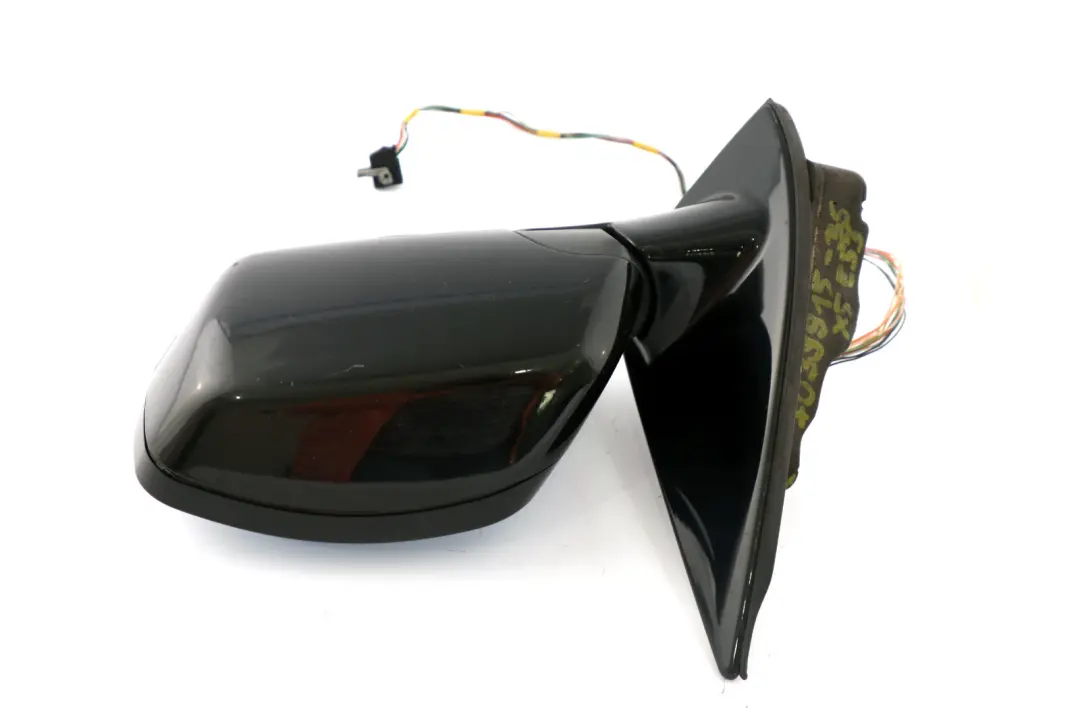 High Gloss Left Door Wing Mirror N/S Black Sapphire to BMW X5 Series E53 M Sport with Part number 7039915 BMW X5 Series E53 M Sport High Gloss Left Door Wing Mirror N/S Black Sapphire - SKU rhd-7039915-BS - Part number 7039915