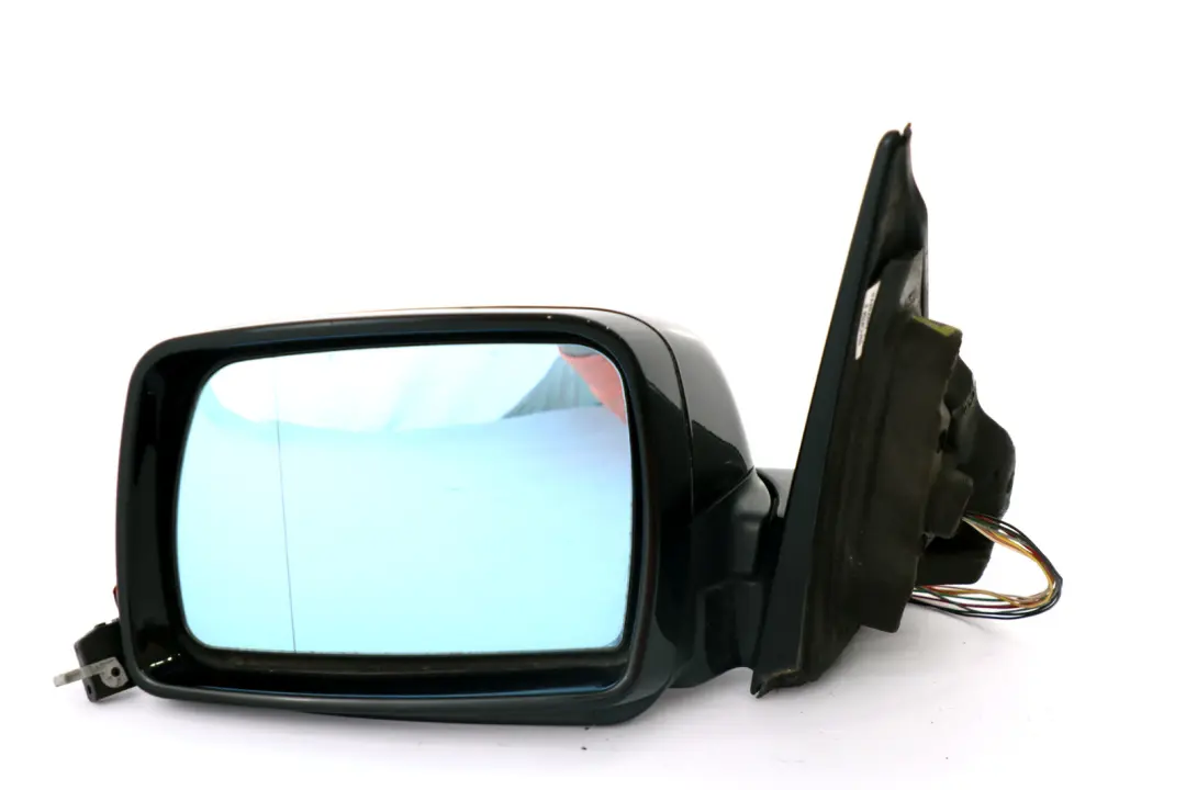 High Gloss Left Door Wing Mirror N/S Black Sapphire to BMW X5 Series E53 M Sport with Part number 7039915 BMW X5 Series E53 M Sport High Gloss Left Door Wing Mirror N/S Black Sapphire - SKU rhd-7039915-BS - Part number 7039915