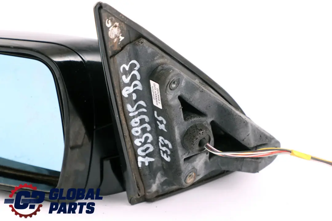 Heated Left Wing Mirror N/S Black Sapphire to BMW X5 Series 3 E53 Sports Package with Part number 7039915 BMW X5 Series 3 E53 Sports Package Heated Left Wing Mirror N/S Black Sapphire - SKU rhd-7039915-BS3 - Part number 7039915