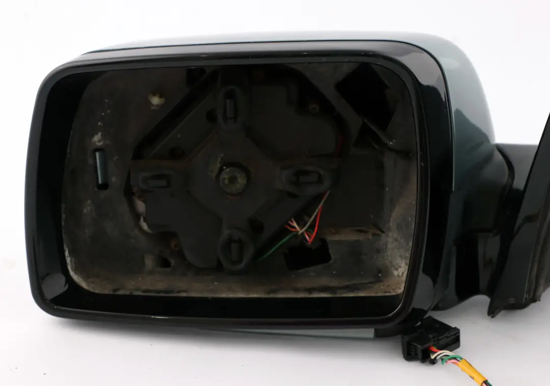 High Gloss Left Wing Mirror N/S Graugruen Grey Green to BMW X5 Series E53 M Sport with Part number 7039915 BMW X5 Series E53 M Sport High Gloss Left Wing Mirror N/S Graugruen Grey Green - SKU rhd-7039915-GG - Part number 7039915