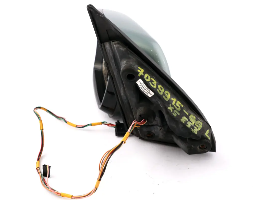 BMW X5 Series E53 M Sport High Gloss Left Wing Mirror N/S Graugruen Grey Green - SKU rhd-7039915-GG - Part number 7039915