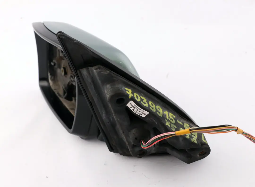 High Gloss Left Wing Mirror N/S Graugruen Grey Green to BMW X5 Series E53 M Sport with Part number 7039915 BMW X5 Series E53 M Sport High Gloss Left Wing Mirror N/S Graugruen Grey Green - SKU rhd-7039915-GG - Part number 7039915