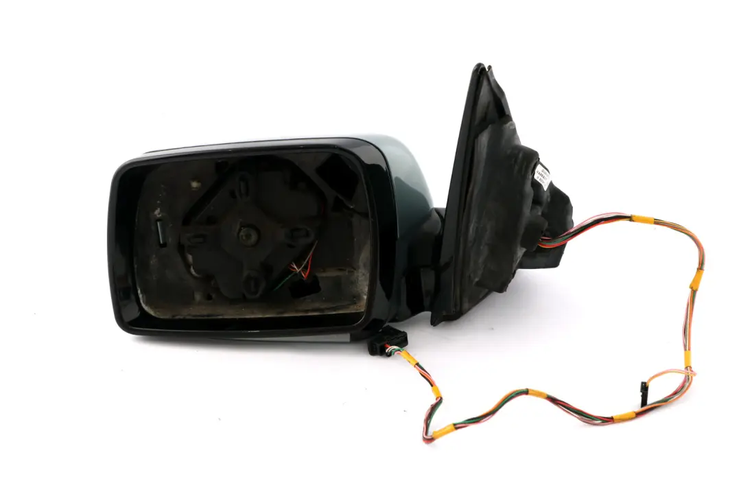 BMW X5 Series E53 M Sport High Gloss Left Wing Mirror N/S Graugruen Grey Green - SKU rhd-7039915-GG - Part number 7039915