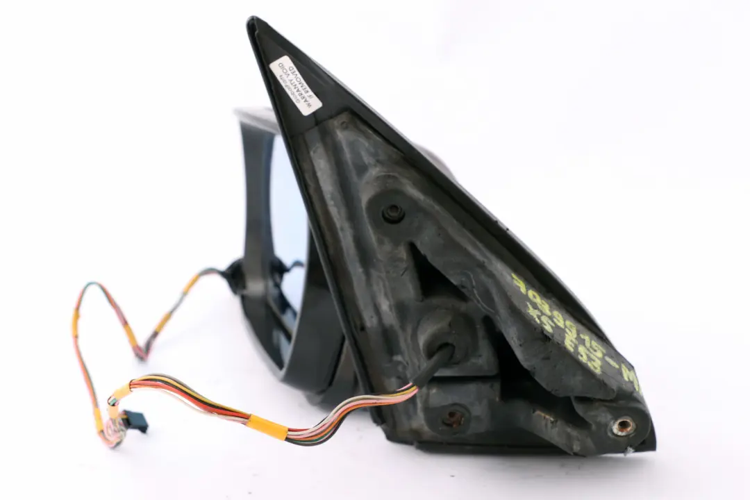BMW X5 Series E53 M Sport High Gloss Heated Left Wing Mirror N/S Mahagoni 436 - SKU rhd-7039915-MAH - Part number 7039915